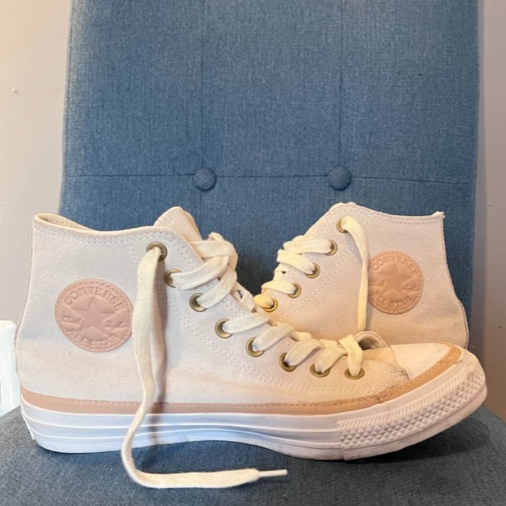 Leather High-Top Converse